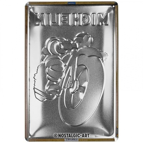 Blechschild Michelin Motorrad 3